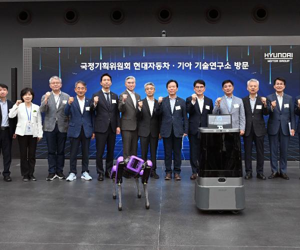 250702 국정기획위원회, 자율주행 핵심거점 현대차그룹 남양연구소 방문